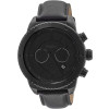 Watch strap Fossil BQ1648 Leather Black 22mm